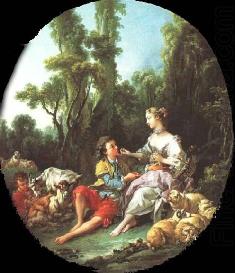 Are They Thinking About the Grape, Francois Boucher